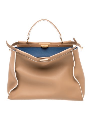 Leather Peekaboo Large