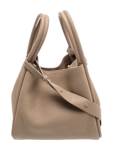 Leather Top Handle Bag