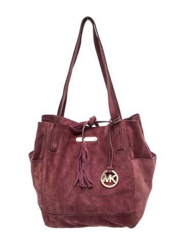 Suede Bucket Bag