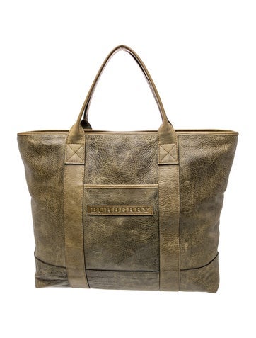 Burberry Leather Tote Vintage