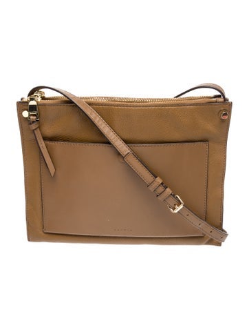 Sandro Leather Crossbody Bag