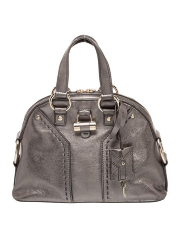 Leather Top Handle Bag