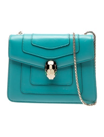 Bvlgari Leather Crossbody Bag