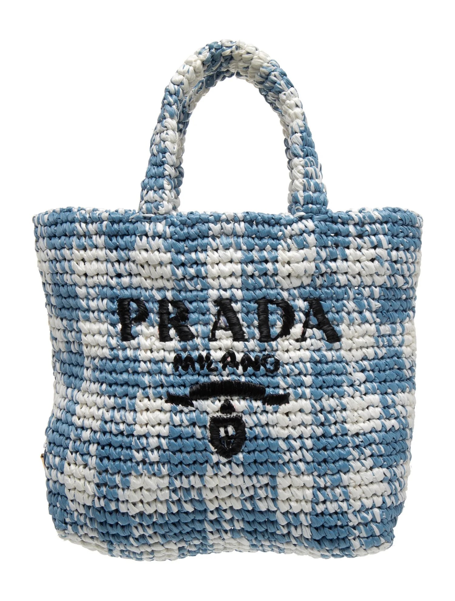 Enameled Metal Triangle Tote