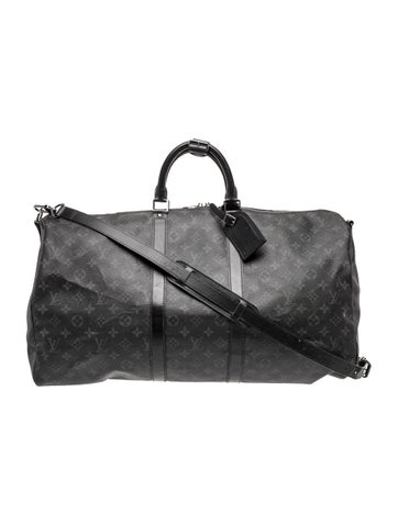 Monogram Eclipse Keepall Bandouliere 55 Vintage