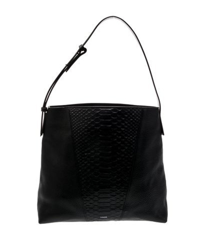 Vince Leather Messenger Bag