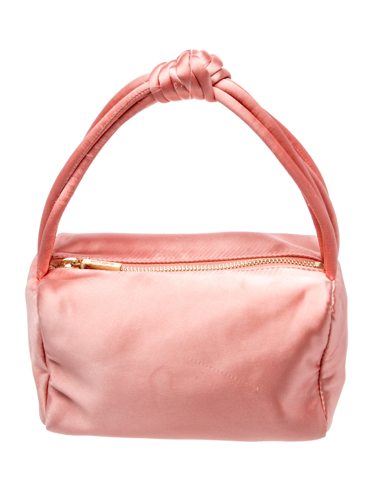 Cult Gaia Satin Top Handle Bag