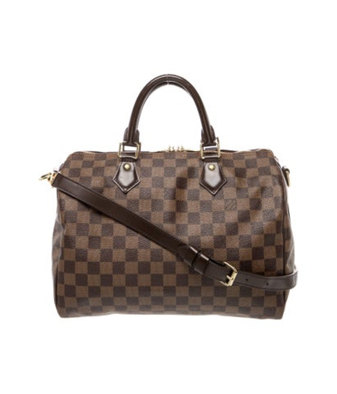 Louis Vuitton Vuitton Damier Ebene Speedy Bandouliere 30