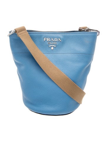 Vitello Daino Leather Bucket Bag