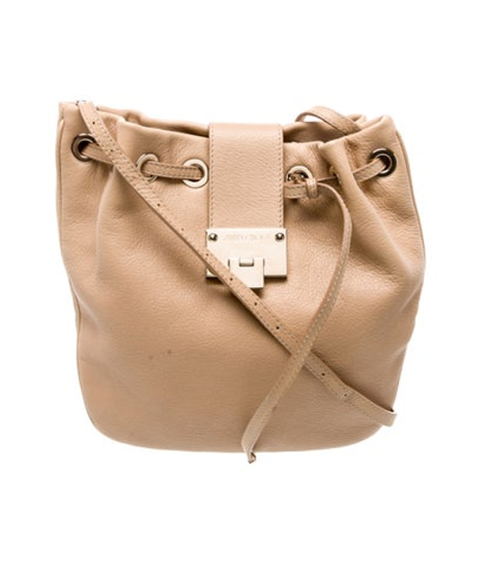 Jimmy Choo Choo Leather Bucket Bag