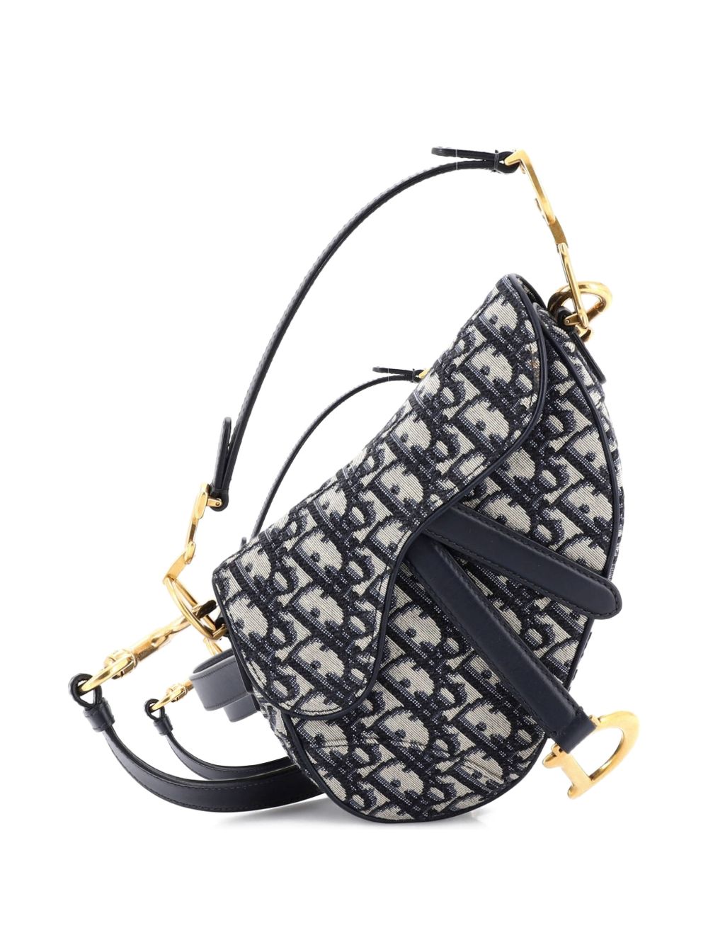 Saddle Handbag Oblique Canvas Mini shoulder bag