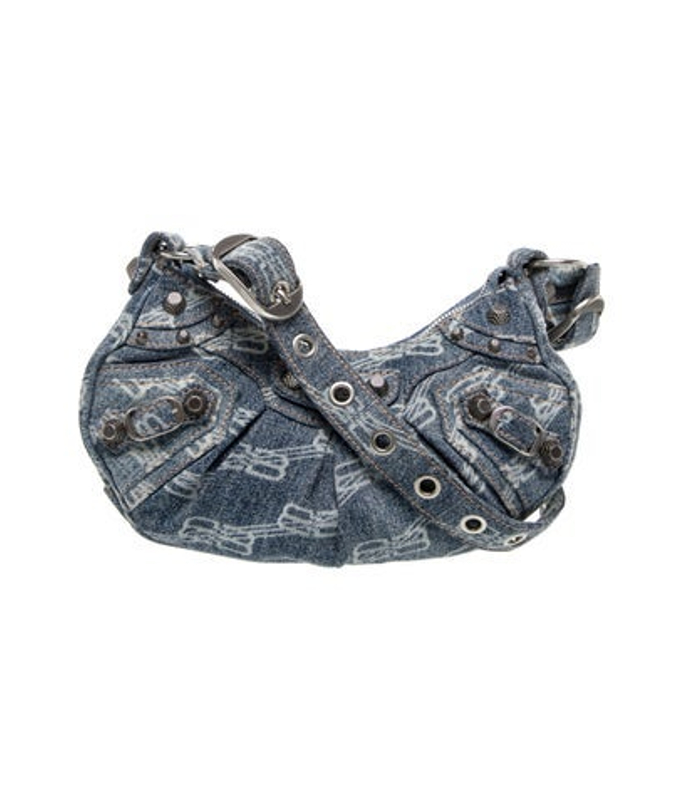 Balenciaga Denim Shoulder Bag