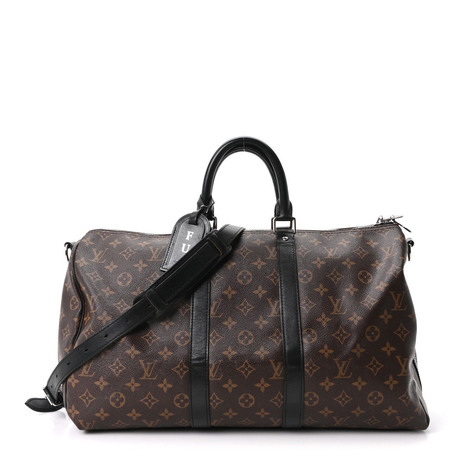 Louis Vuitton Monogram Macassar Keepall Bandouliere 45