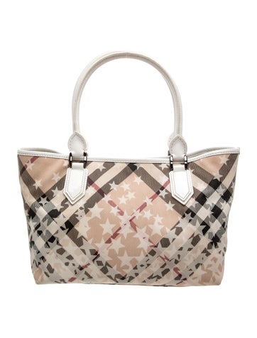 Nova Check Top Handle Bag