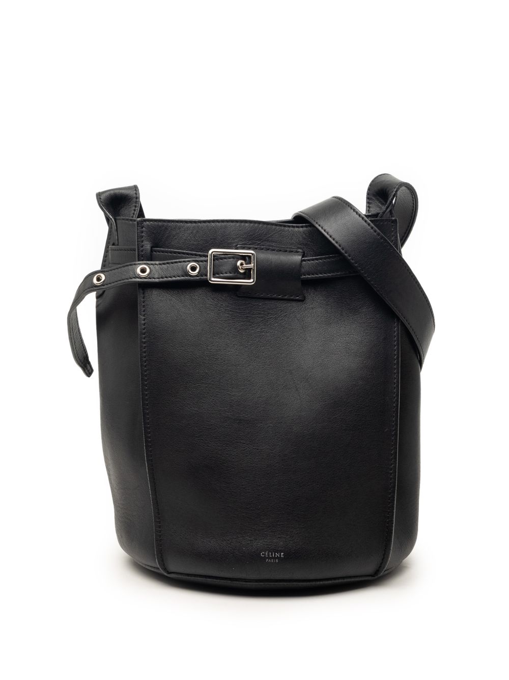 2018 Nano Leather Big Bag Bucket crossbody bag