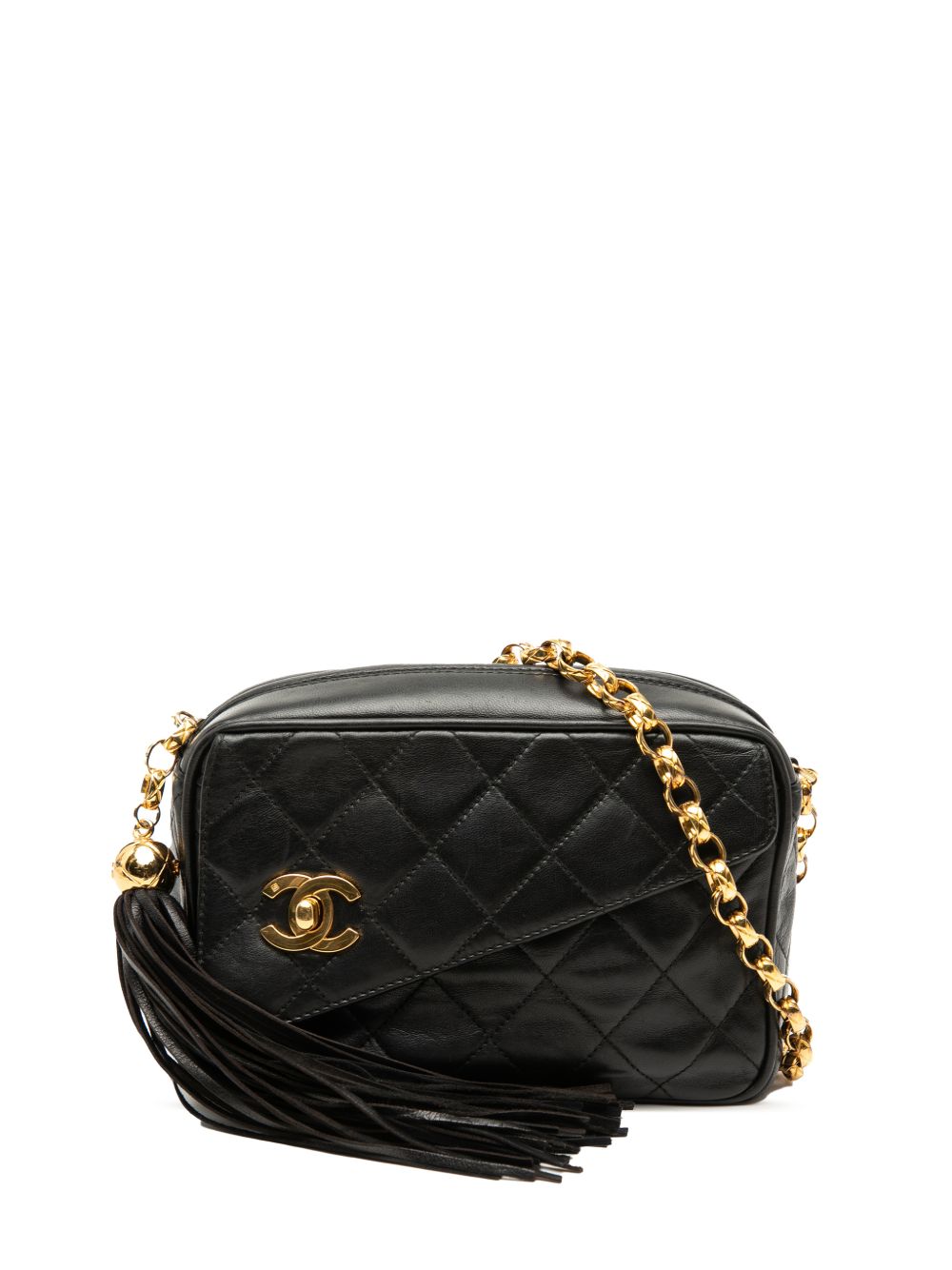 1994-1996 Mini CC Quilted Lambskin Tassel Camera Bag crossbody bag