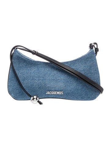 Jacquemus Denim Le Bisou Perle Small