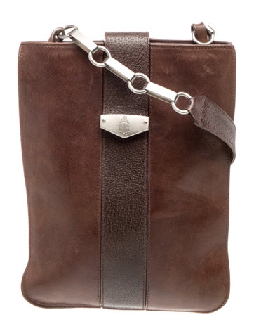 Mark Cross Leather Bucket Bag