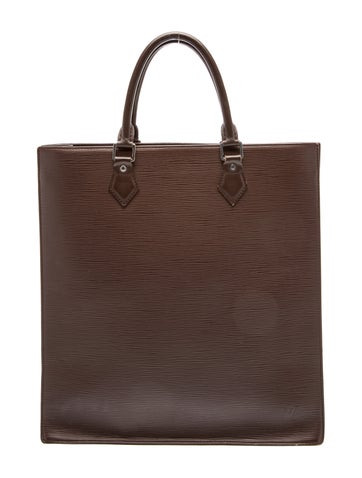Epi Leather Sac Plat Vintage