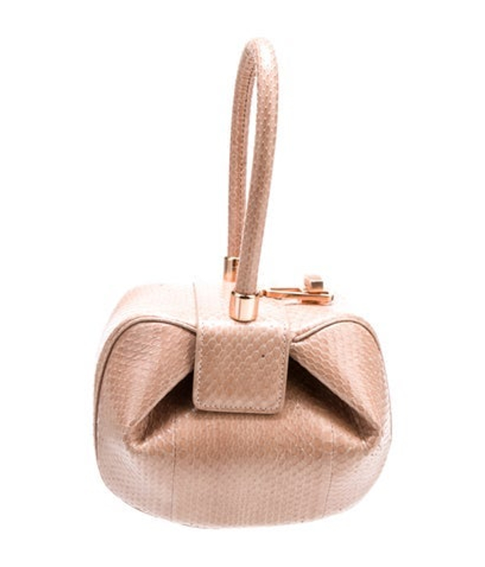 Gabriela Hearst Hearst Python Top Handle Bag