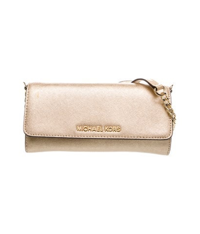Michael Kors Kors Leather Clutch
