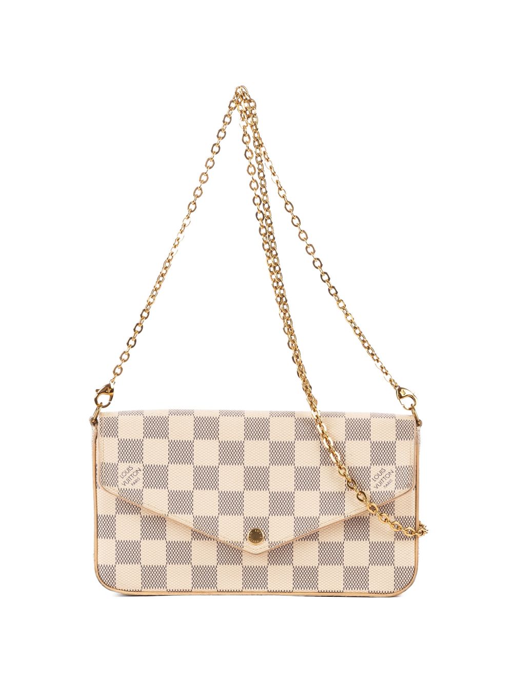 Pochette Félicie Damier Azur crossbody bag
