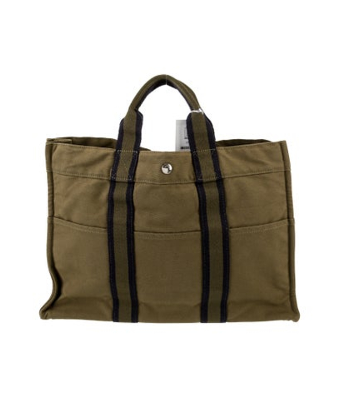 Hermes Toile Fourre Tout Mm