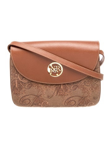 Nina Ricci Canvas Crossbody Bag