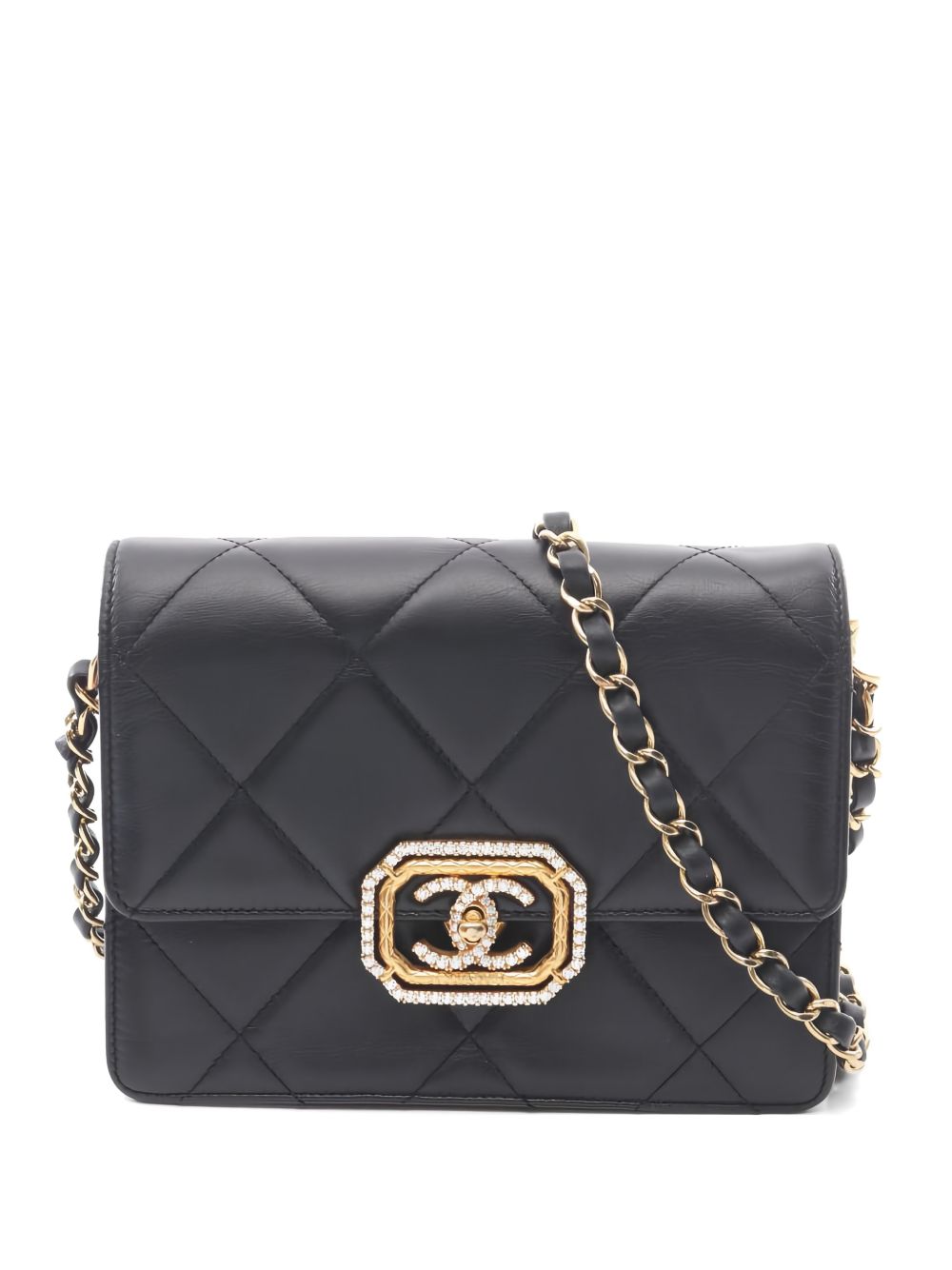 2021 diamond-quilting chain-strap shoulder bag