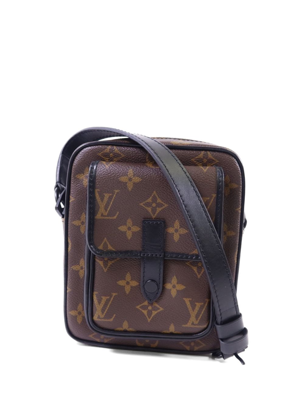Monogram Macassar Christopher crossbody bag