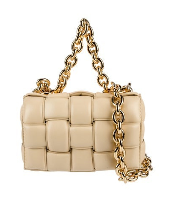 Bottega Veneta Veneta Intrecciato Chain Padded Cassette