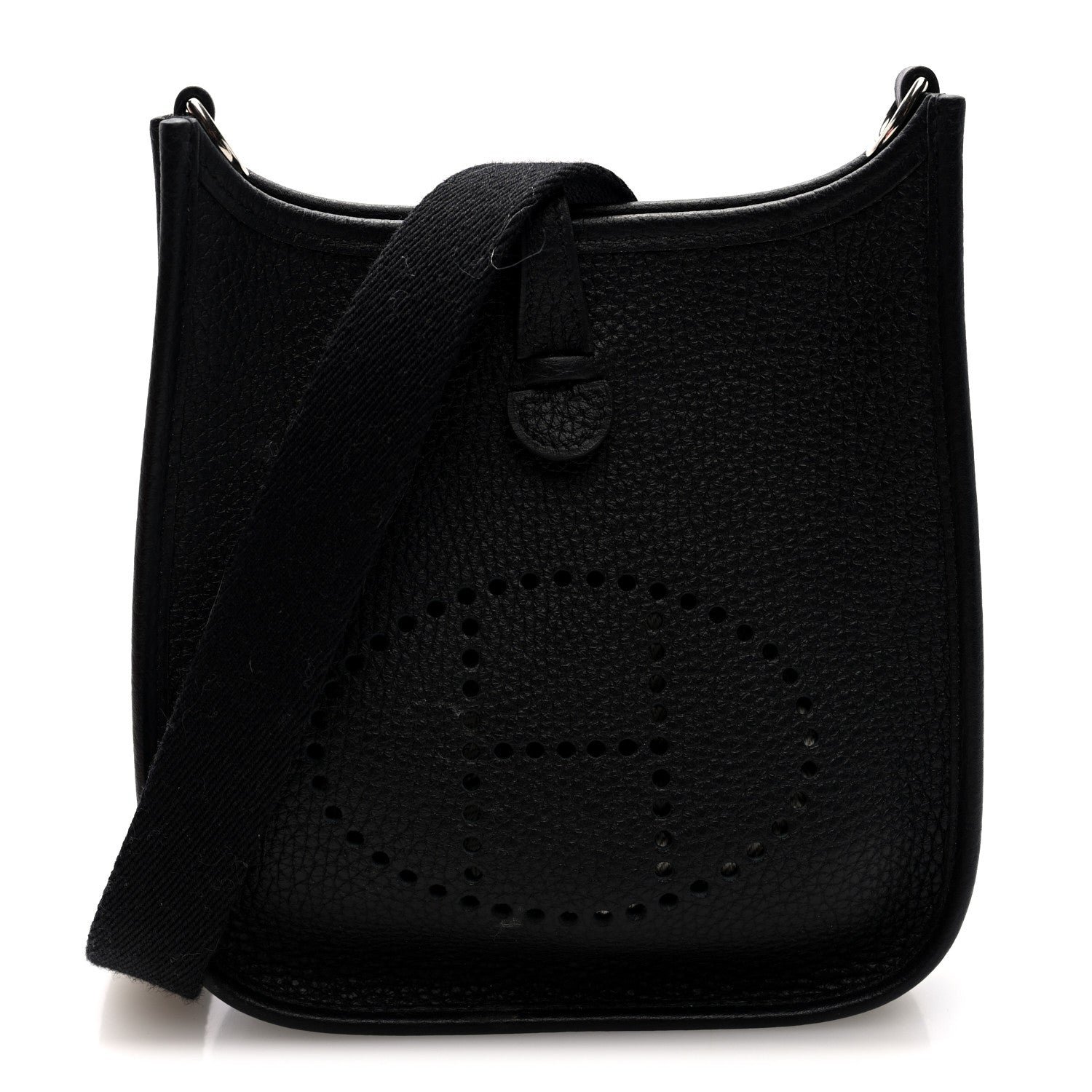 Hermes Taurillon Clemence Evelyne TPM Black