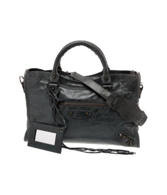 Balenciaga Leather Motocross Classic City