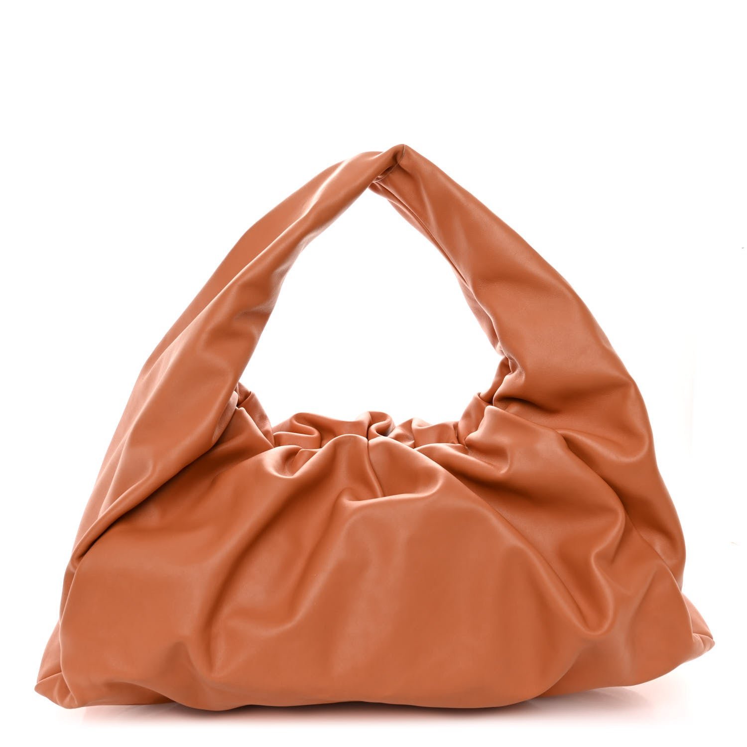 Bottega Veneta Smooth Butter Calfskin Large The Shoulder Pouch Clay