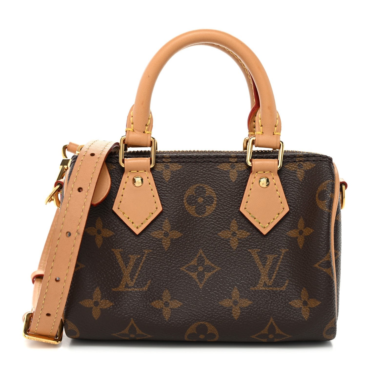 Louis Vuitton Monogram Nano Speedy Bandouliere