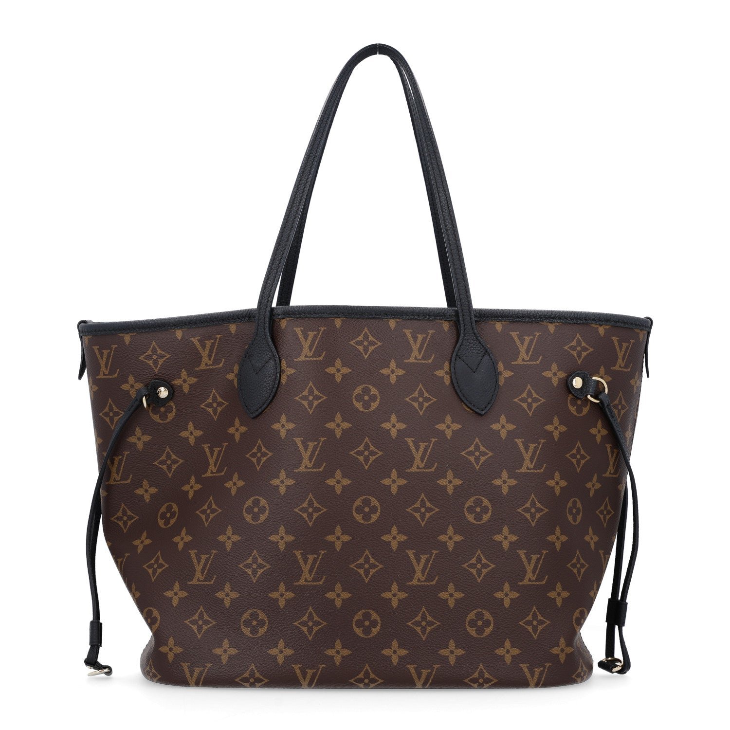 Louis Vuitton Monogram Calfskin Neo Neverfull Inside Out MM Black