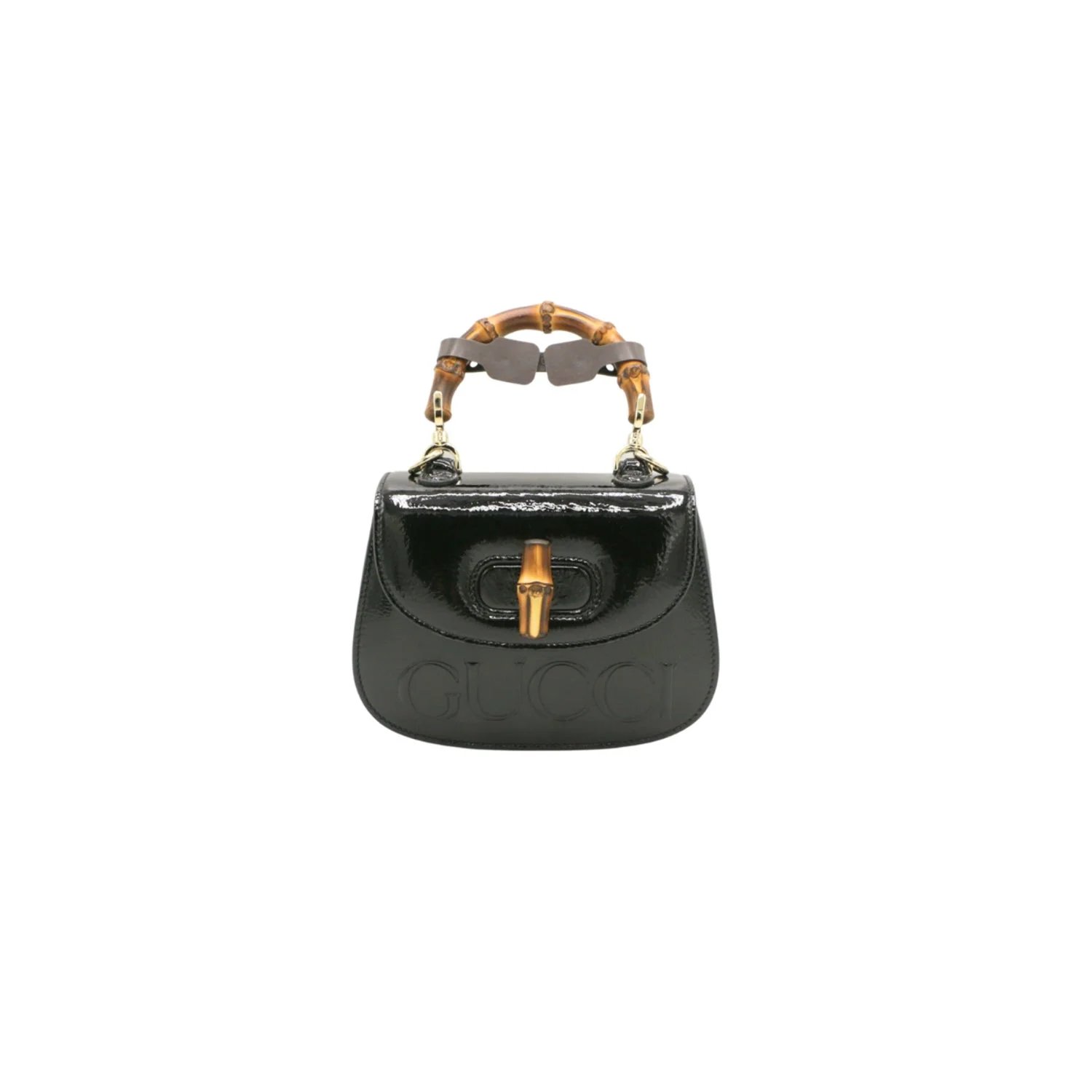 Patent Leather Bamboo 1947 Mini