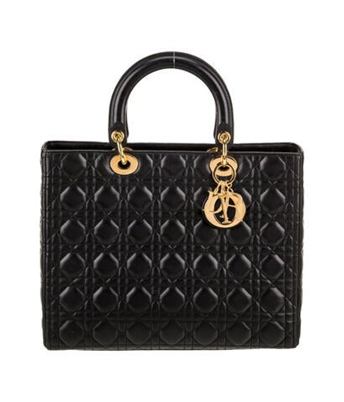 Dior Dior Cannage Lady Dior Large Vintage
