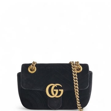 Velvet Gg Marmont Small