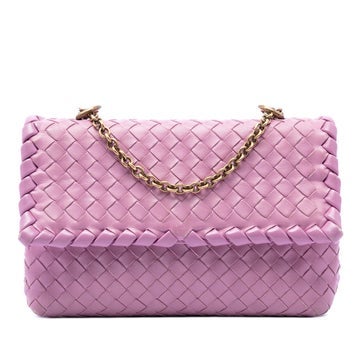 Alligator Baby Nappa Intrecciato Olimpia Crossbody