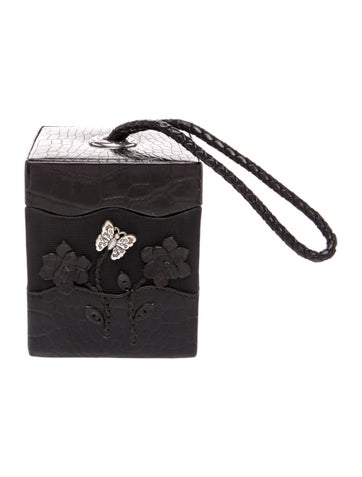 Embossed Leather Belt Bag