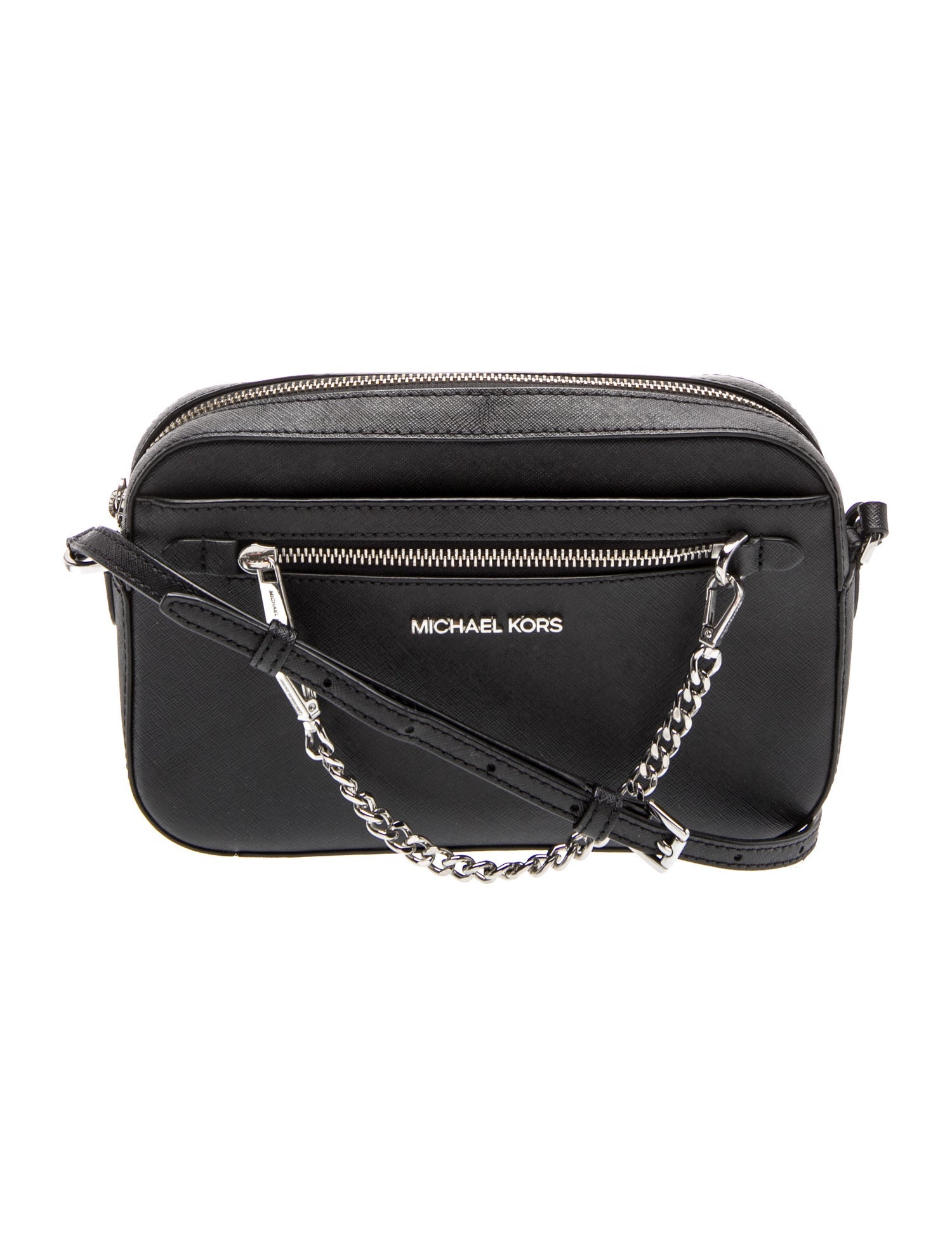 Saffiano Leather Crossbody Bag