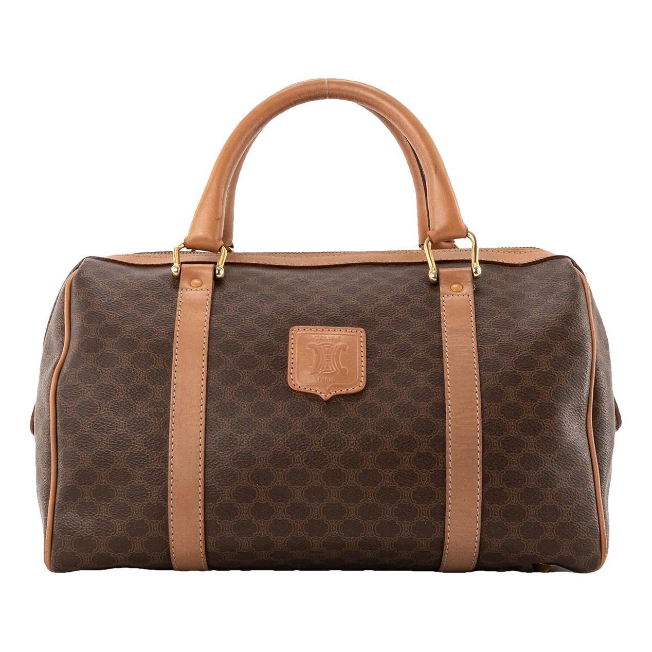 Triomphe leather handbag