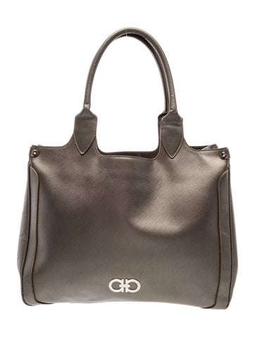 Gancini Top Handle Bag