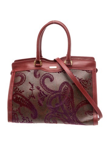 Leather Top Handle Bag