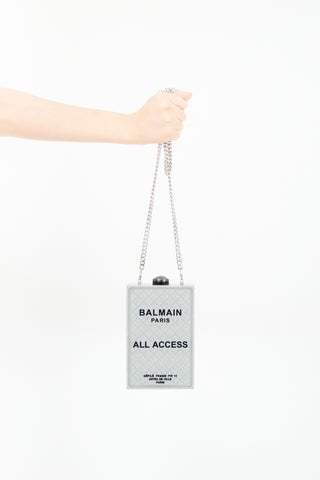 Balmain All Access Minaudiere Box Bag