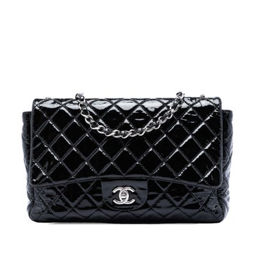 Patent Leather Jumbo Classic Patent Single Flap