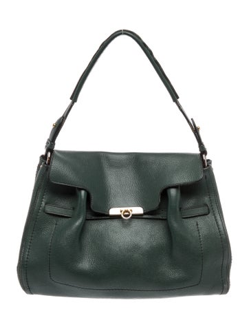 Ferragamo Leather Top Handle Bag