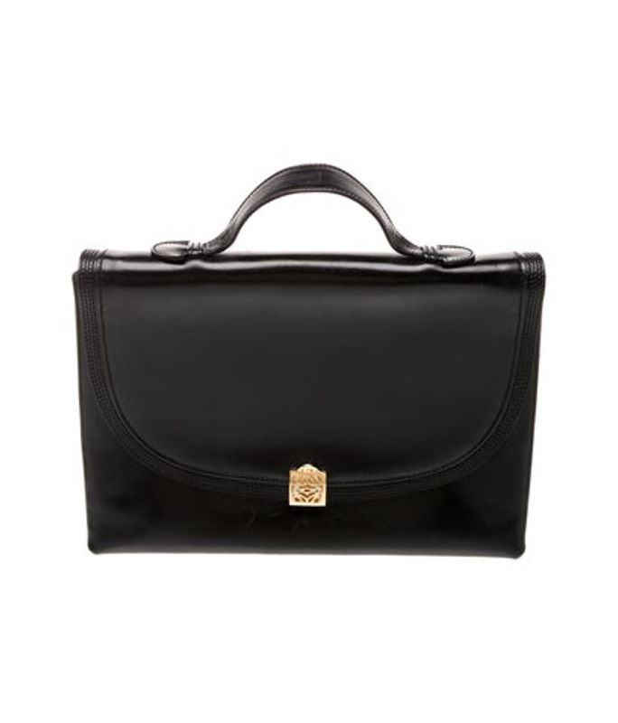 Loewe Leather Top Handle Bag Vintage