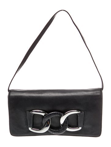 Chain-Link Top Handle Bag